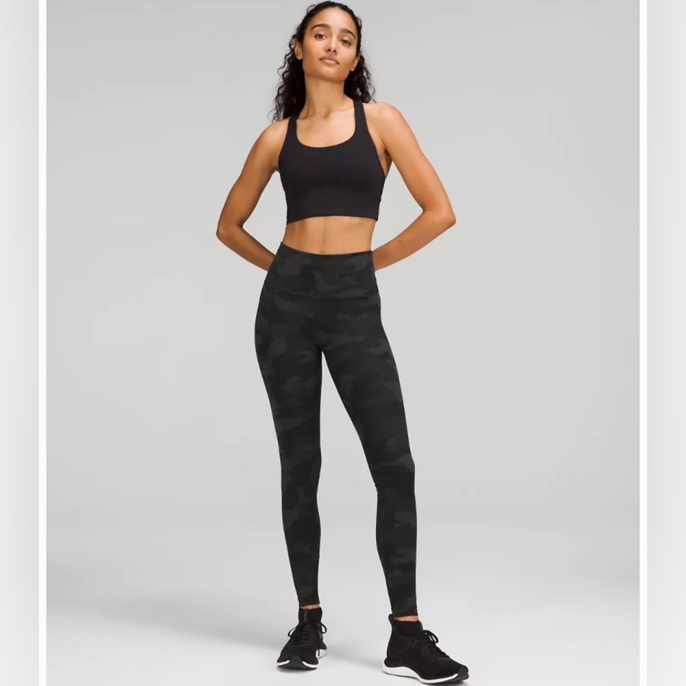 Black cameo lululemon align leggings
